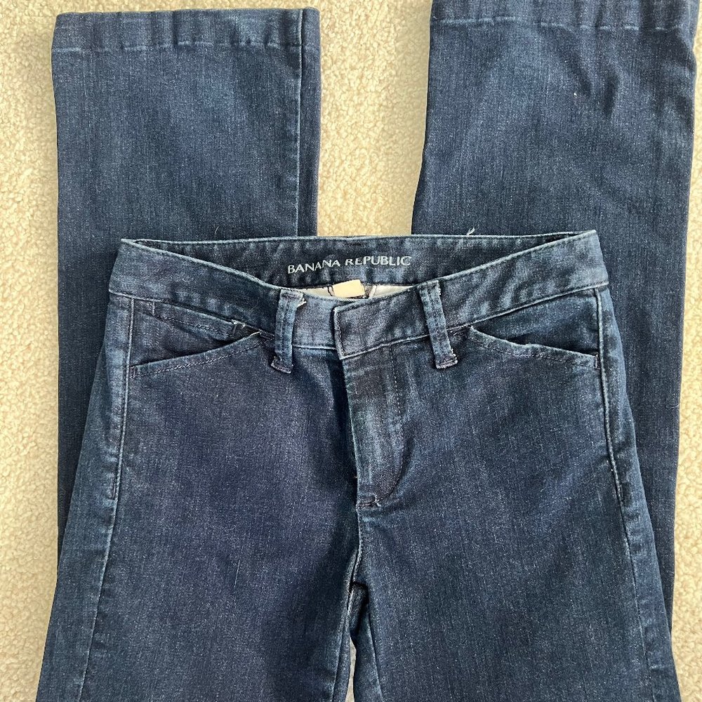 banana republic 00P denim trouser